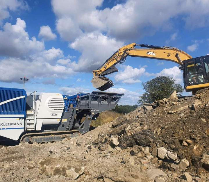 Recyclage et valorisation des déchets de chantiers.