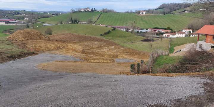 Accès terrassement villa