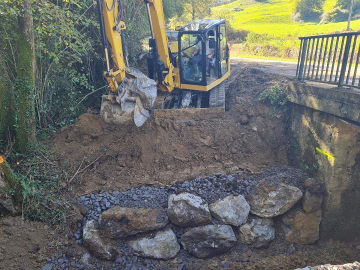 Confortement de berge