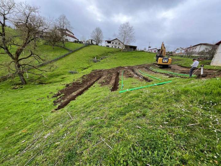 Tranchées d'infiltration